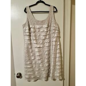 Jessica Howard Size 22 Iridescent ribbon Dress